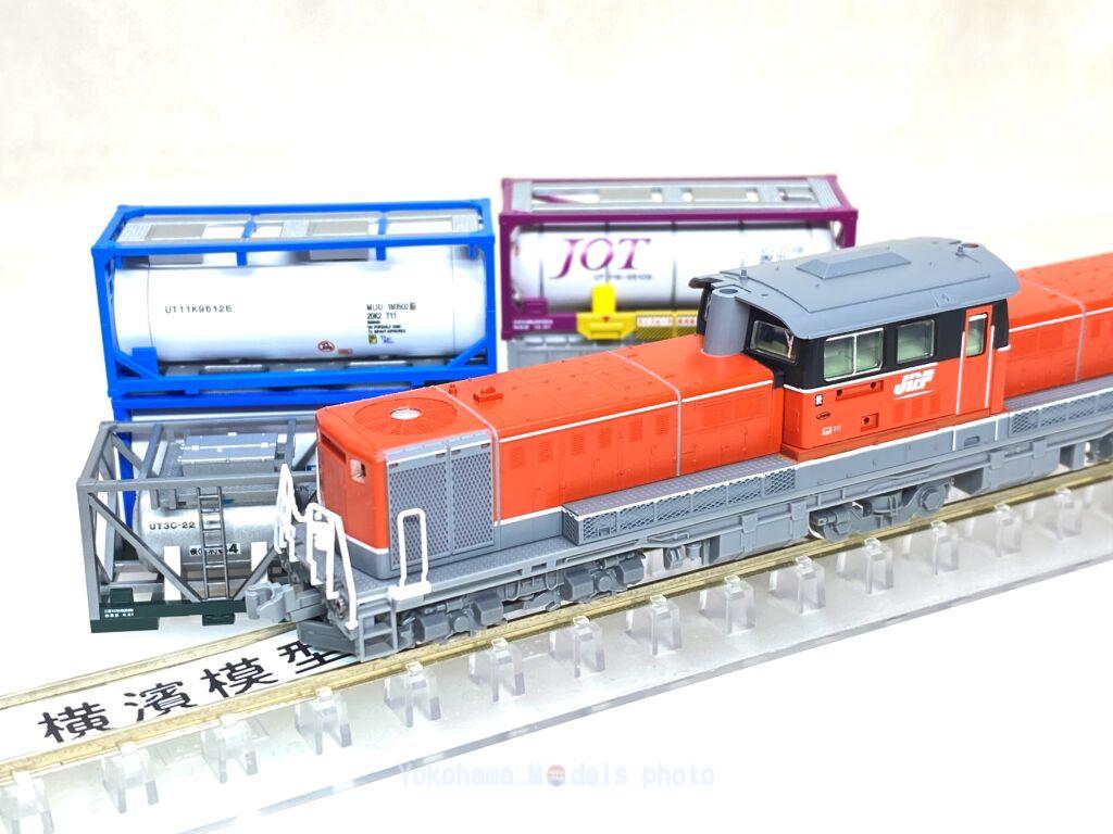 DD51形(愛知機関区・さよなら貨物列車) が入線しました。 TOMIX 97944 