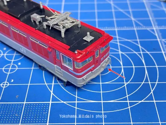 ED76 551号機を弄る。その1 TOMIX 7158 | NGaugeJP - 横濱模型