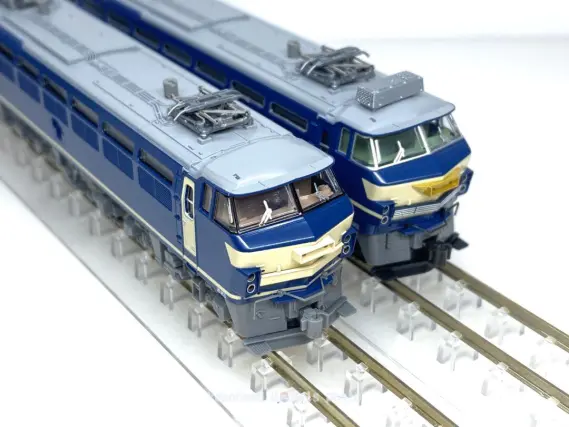 EF66 後期型・JR貨物新更新車が入線しました。TOMIX 7160