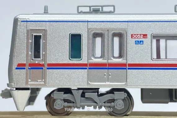 A7338 京成3050形 3052F京成本線SRアンテナ付8両　マイクロエース 京成3050形 3052F 京成本線SRアンテナ付が入線しました