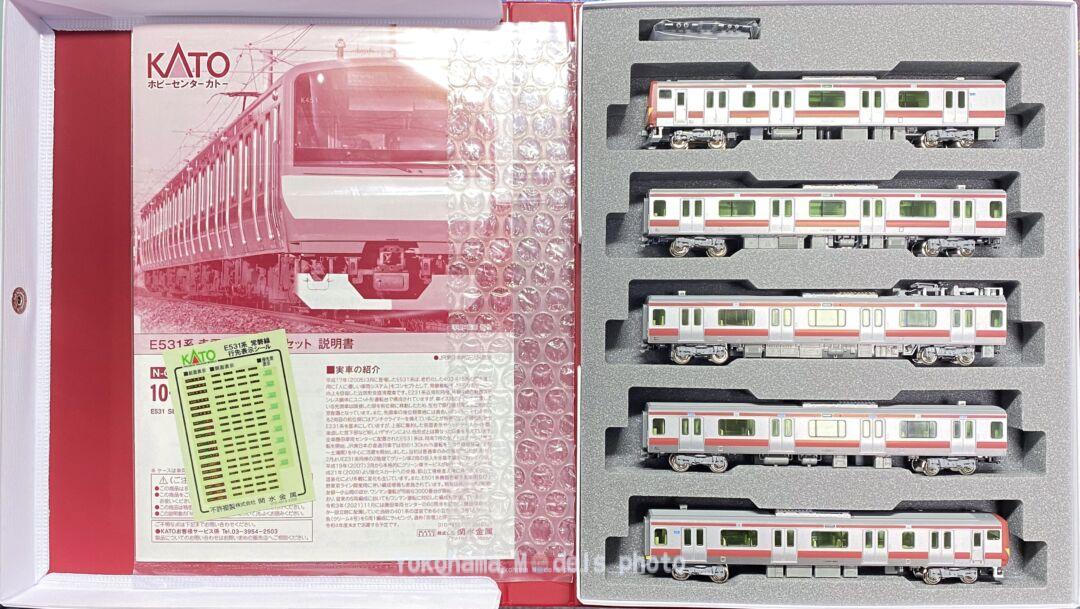 E531系赤電タイプが入線しました。KATO 10-954 ホビーセンターカトー E531系赤電タイプが入線しました。KATO 10-954 ホビーセンターカトー