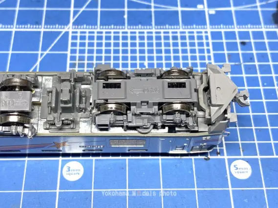 鉄道模型HOゲージ EF510 カシオペア ジャンク ジャンク!EF510 509号機カシオペア専用塗装を購入。その1
