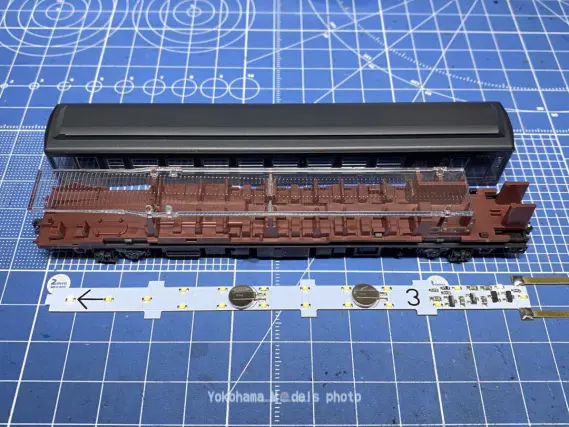 50系700番代「SL人吉」を弄る。蓄電式室内灯 KATO 10-1728