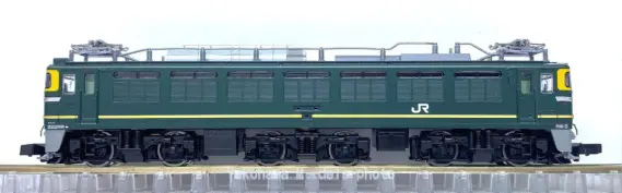 EF81（トワイライト色）が入線です。TOMIX 7122 | NGaugeJP