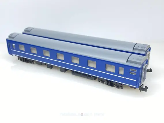 24系「さよならはくつる」を弄る。その1 オロネ25 702 TOMIX