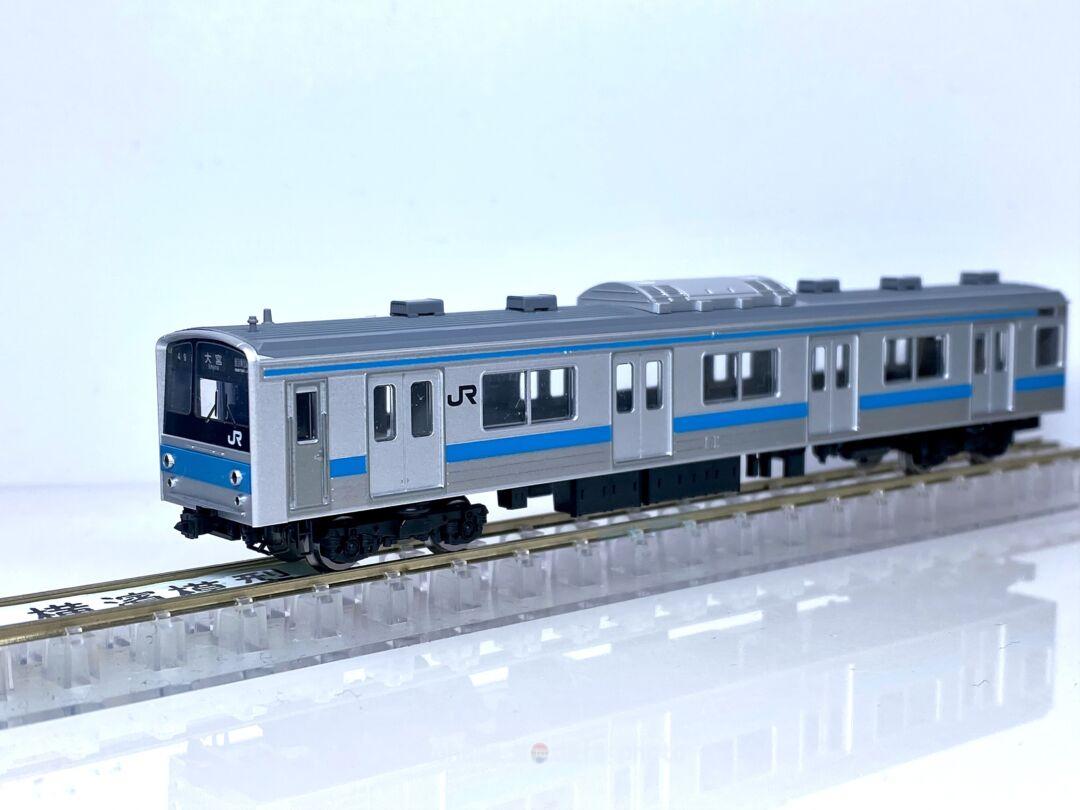 205系「京浜東北線」が入線しました。TOMIX 98761 ☆彡 NgaugeJP