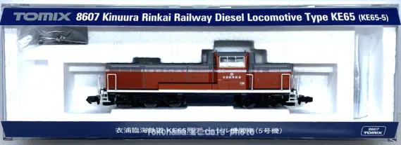 TOMIX 8607 キヌウラ臨海鉄道 機関車 KE65（KE65-5） 衣浦臨海鉄道 KE65形ディーゼル機関車(5号機)｜製品情報｜製品