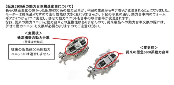 KATO 阪急6300系(小窓あり)4両基本セット 品番：10-1825