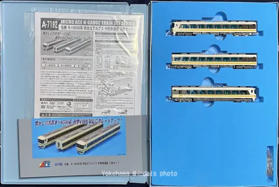 【1万円均一セール】マイクロエース　名鉄キハ8500 名鉄 キハ8500系 特急「北アルプス」を弄る。その1 リカラー