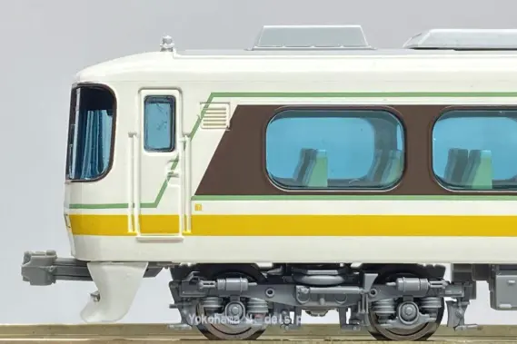 名鉄 キハ8500系 特急「北アルプス」中間車連結3両 が入線しま