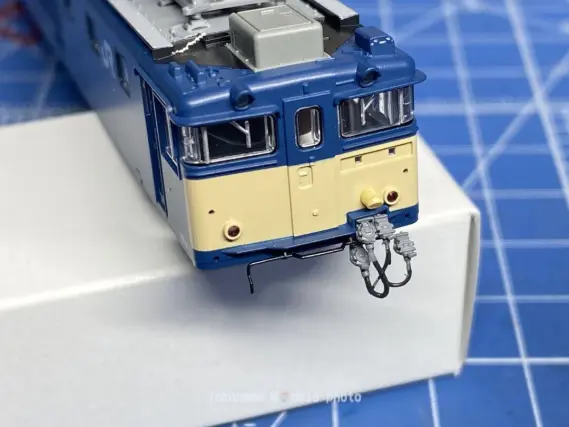 EF64 1000番台 一般色 JR貨物クーラー搭載車を弄る。ジャンパ