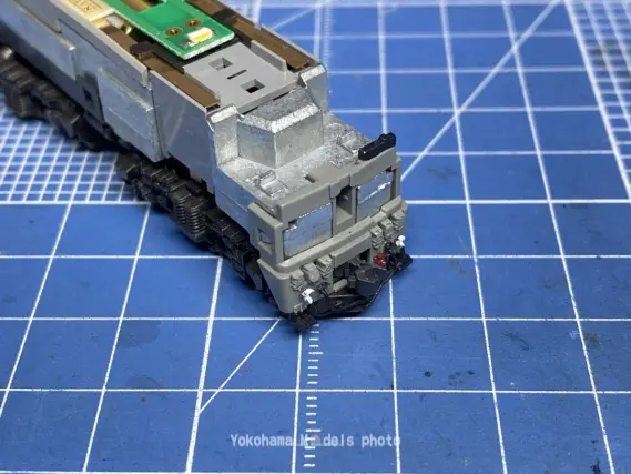 EF64 1000番台 一般色 JR貨物クーラー搭載車を弄る。ジャンパ