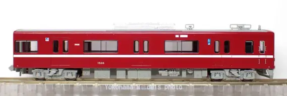 京急1500形1525編成（アルミ車）が入線しました。MICROACE A6392