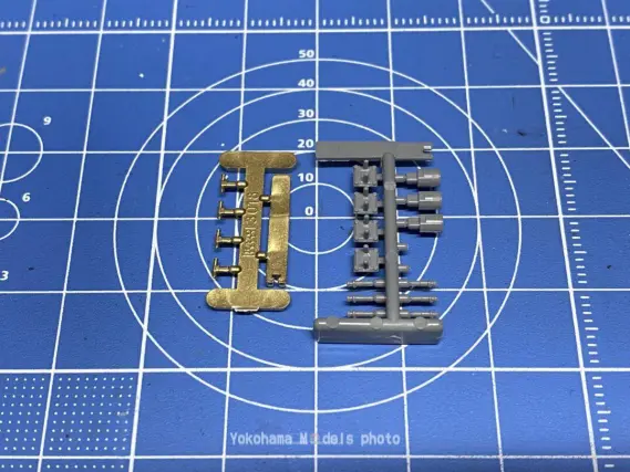 EF66 27号機を弄る。その3 3Dパーツのエアホース TOMIX 7159