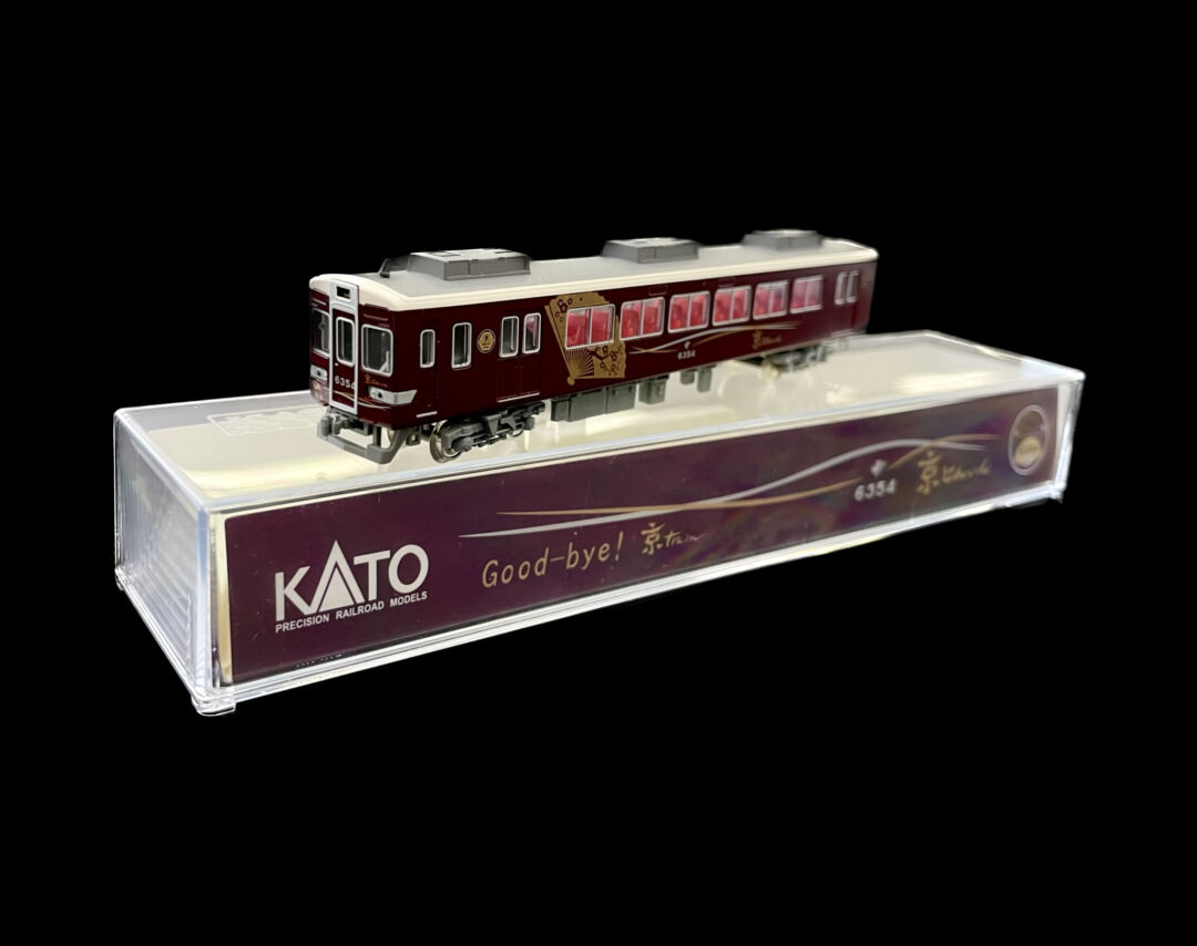 阪急オリジナル KATO さらば京とれいん6300系（大阪方先頭車）Ｎゲージディスプレイモデル 鉄道模型