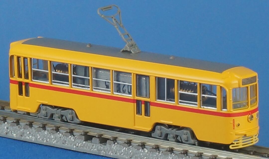 TW-N-7000RTR-A 都電7000形更新前（ビューゲルカバーなし） トラムウェイ鉄道模型