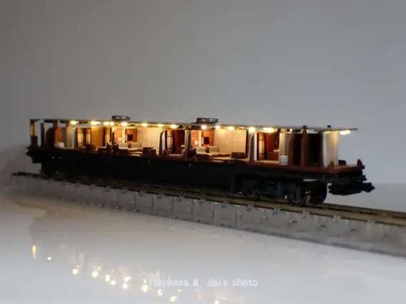 E001形 トランスイート四季島を弄る。その11 DENSHA.me製品蓄電