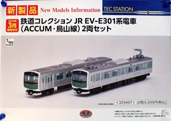 TOMIX J.N.R. Electric Car 4両セット TOMIX J.N.R. Electric Car 4両セットΩ