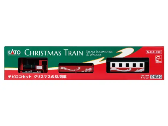 KATO たのしい街のSL列車　チビロコセット　レール KATO チビロコ たのしい街のSL列車を開封&走行！/ Nゲージ 鉄道