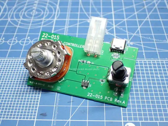★電圧計付き　特注製作・鉄道模型コントローラー（特別オーダー品） ☆電圧計付き 特注製作・鉄道模型コントローラー（特別オーダー