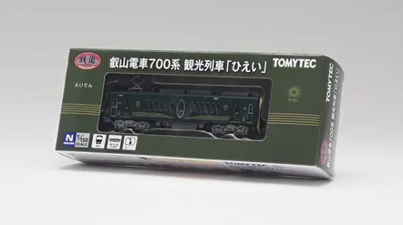 鉄コレ 叡山電車 700系 ひえい ライト点灯 動力化 Nゲージ化加工品 TetsuColle] Unboxing the Eizan Railway 700 Series 