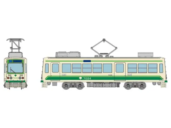 鉄道コレクション 東京都交通局7000形（更新車・新塗装・方向幕仕様） 　2025年9月発売予定336426 トミーテック ジオコレ Nゲージ 鉄道模型